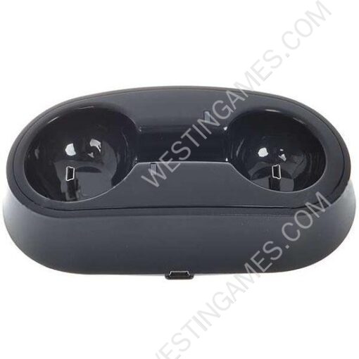 Dual Port USB Charging Station for PlayStation 3 PS3 Move Controllers Black - Image 3