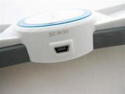 Non-Contact Double Battery Charger for XBOX 360 Wireless Controller White 04