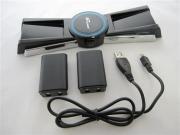 Non-Contact Double Battery Charger for XBOX 360 Wireless Controller Black 02
