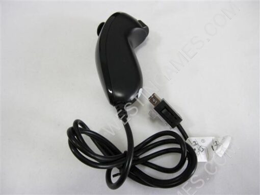 Wireless Remote and Nunchuck Controller without Packing for WII Black (NEUTRAL) - Image 4