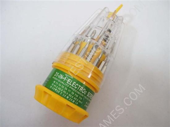 31 in 1 Magnetic Screwdriver Kit JLY Repair Tools Pocket - Image 3