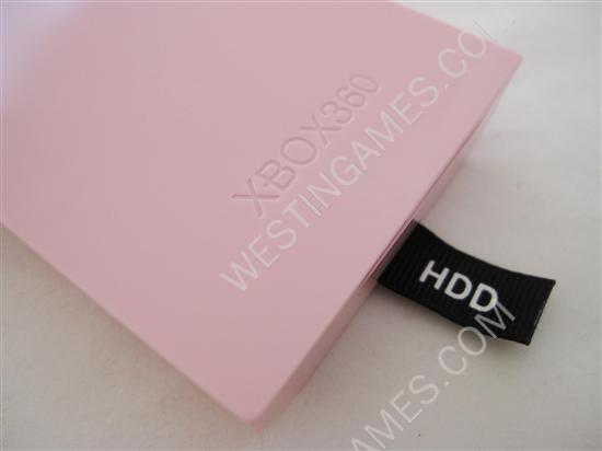 Internal Hard Drive HDD Housing Shell Case DIY Clip and Lock Pink for XBOX360 SLIM (OEM) - Image 4