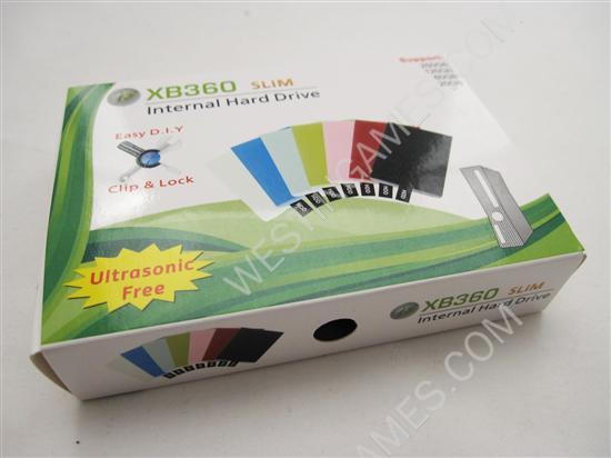 Internal Hard Drive HDD Housing Shell Case DIY Clip and Lock Pink for XBOX360 SLIM (OEM) - Image 6