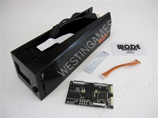 Solderless IC Chip WODE JUKEBox Stand Optical Drive Emulator Black for Nintendo WII