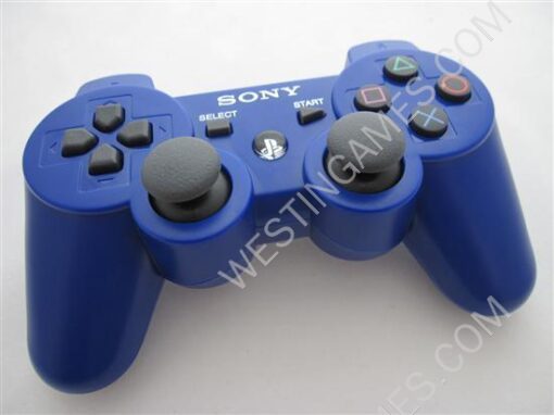 Dual Shock DualShock 3 Wireless Bluetooth SIXAXIS Controller Blue for All PS3 (New) - Image 3