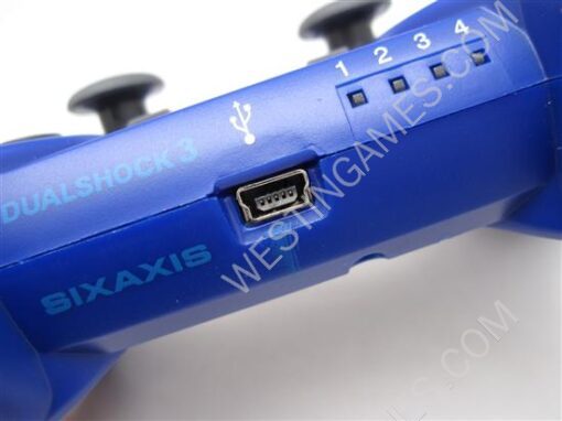 Dual Shock DualShock 3 Wireless Bluetooth SIXAXIS Controller Blue for All PS3 (New) - Image 5