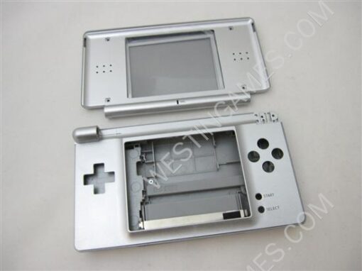 Full Housing Shell Case Kit Silver for NDSL/DS Lite/DSL - Image 2
