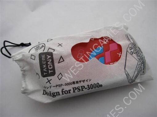 GT Racing Theme Soft Handbag Pouch Case Red for PSP Slim/2000/3000 - Image 3