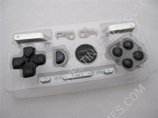Replacement Keypad Button Set Black for Sony PSP GO PSPGO