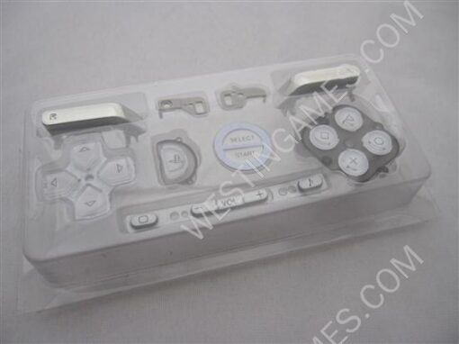 Replacement Keypad Button Set White for PSP GO PSPGO - Image 2