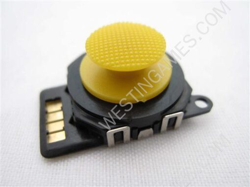 Replacement 3D Analog Controller Joystick Yellow for PSP 2000/Slim
