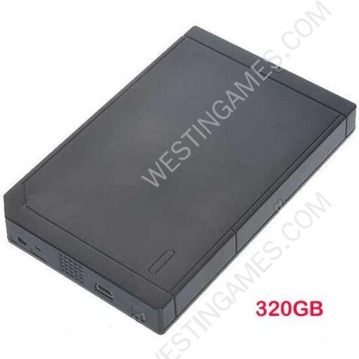 320GB Mini Wii Console Shaped External Storage USB 2.0 2.5" SATA Portable Hard Drive HDD Black - Image 3