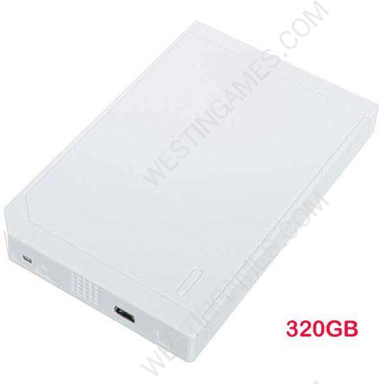 320GB Mini Wii Console Shaped External Storage USB 2.0 2.5" SATA Portable Hard Drive HDD White - Image 3