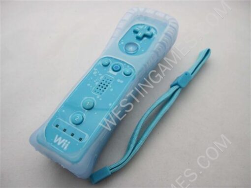 Remote and Nunchuk Controller Blue for Nintendo WII - Image 3