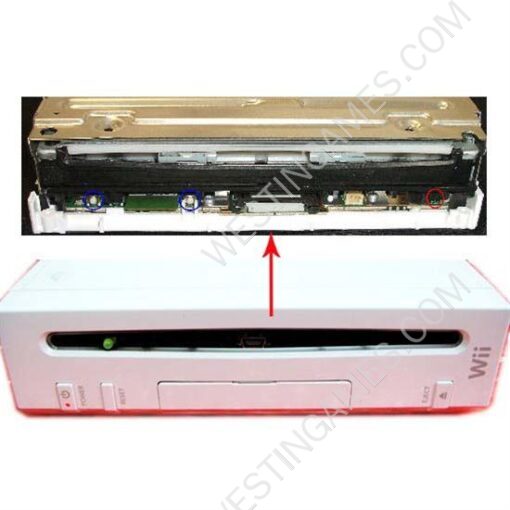 Eject Reset Power Internal Buttons Switch for Wii - Image 2