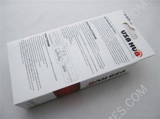 4-Port USB Hub SD Card Reader Adapter for PS3 Slim - Image 5
