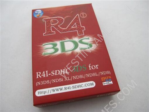 Genuine R4I-SDHC Fire Card Red Packing for NDSL/DSi/DSixl/3DS