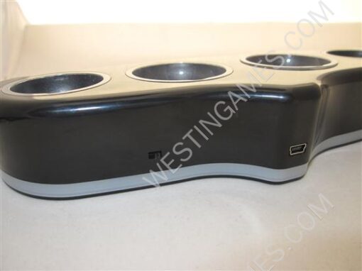 Four Port Charger Charging Stand with USB Cable Black for PS3 Move Controllers (US) - Image 4
