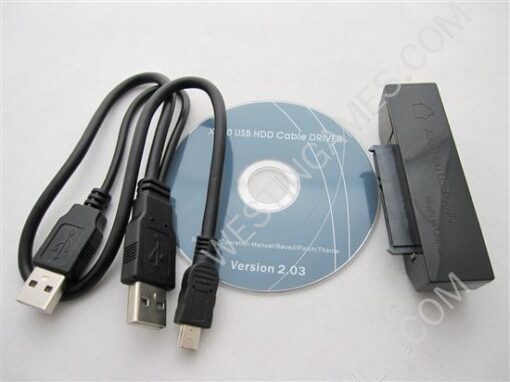 Hard Drive HDD Transfer Cable Kit Black for XBOX 360 Slim - Image 2