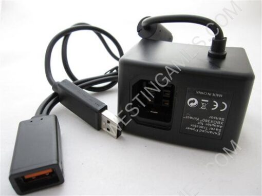 Enhanced Power Saver Transfer Adapter for XBOX360 Kinect Sensor