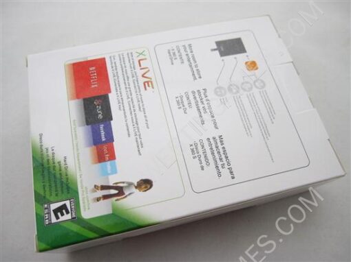 New Hard Drive HDD Housing Shell Case Transparent White for XBOX360 SLIM (OEM) - Image 3
