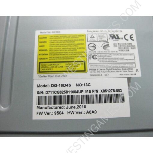 Liteon DG-16D4S DVD Drive FW9504 For New XBOX360 Slim - Image 2