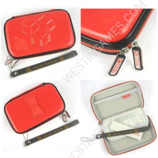 Leather Airform Game Pouch Red for N3DS/3DS - Image 2