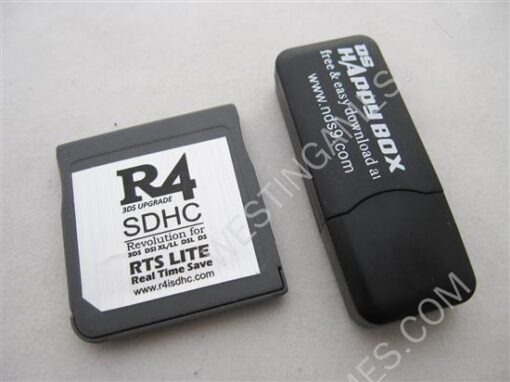 R4i SDHC RTS Lite Silver for for NEW 3DS/3DS/2DS//NDSi/NDS Lite/NDS - Image 3
