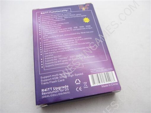 R4i TT Upgrade Fire Card for DS Lite/DSi/DSi XL/3DS V1.4.4 & V3.0.0-5 - Image 2