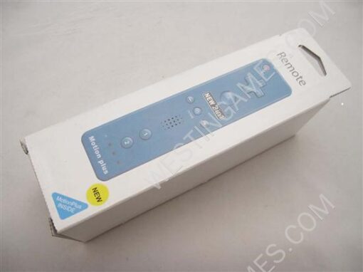 2IN1 Remote Controller with Built-in Motion Plus Light Blue for Nintendo Wii (NEUTRAL)