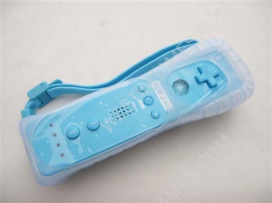 2IN1 Remote Controller with Built-in Motion Plus Light Blue for Nintendo Wii (NEUTRAL) - Image 2