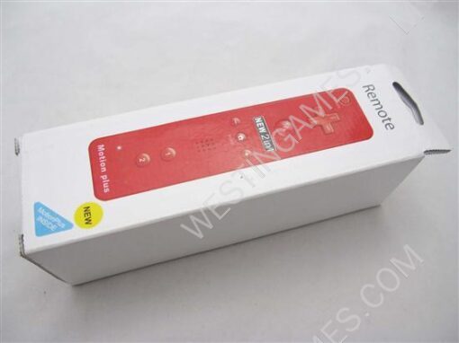 2IN1 Remote Controller with Built-in Motion Plus Pink for Nintendo Wii (NEUTRAL)