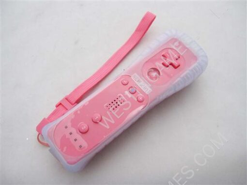 2IN1 Remote Controller with Built-in Motion Plus Pink for Nintendo Wii (NEUTRAL) - Image 2