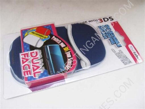 Soft Bag Dual Face Reversible Case Blue for N3DS/3DS