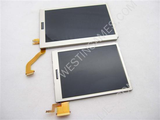 Genuine Top and Bottom LCD Screen Display Set Repair Part for N3DS/3DS