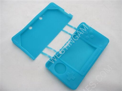 Silicone Sleeve Case Blue for Nintendo 3DS