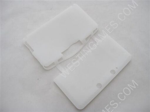 Silicone Sleeve Case White for Nintendo 3DS - Image 2