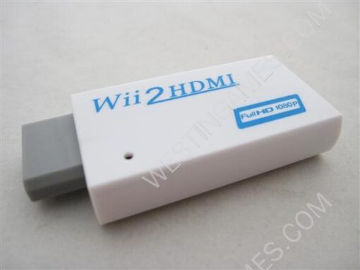 Wii2HDMI Wii 2 HDMI Converter/ Adapter Video Conversion Box (Full HDMI 1080P)