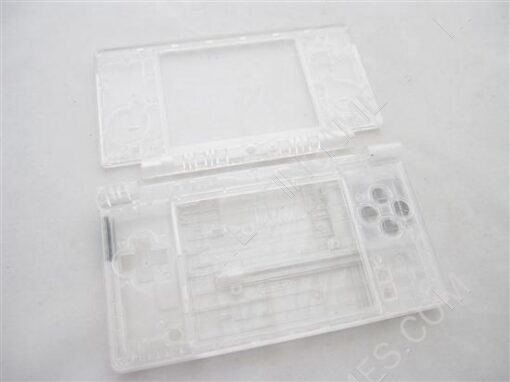 Complete Housing Shell Case Replacement Transparent White for Nintendo DSi