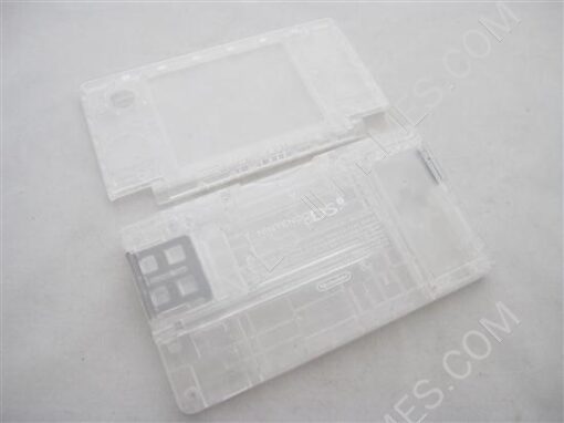 Complete Housing Shell Case Replacement Transparent White for Nintendo DSi - Image 2