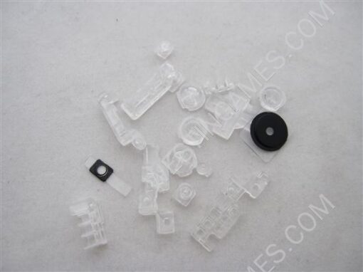Complete Housing Shell Case Replacement Transparent White for Nintendo DSi - Image 3