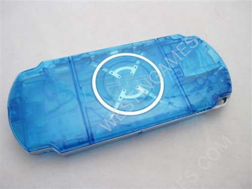 Complete Housing Shell Case Replacement Transparent Blue for PSP 3000 - Image 2