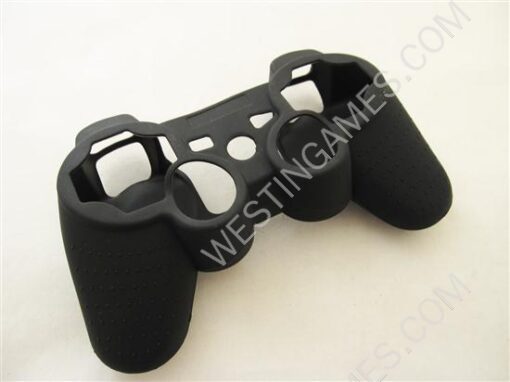 Silicone Protective Case for PS3 Controllers Black (Nude Packs)