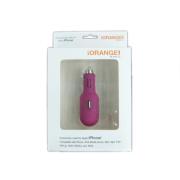 Mini 2 USB Ports Car Charger Purple for Apple Iphone 4/ ipad/psp/pspgo/3ds/ dsill/dsi/dsl/mp3 02