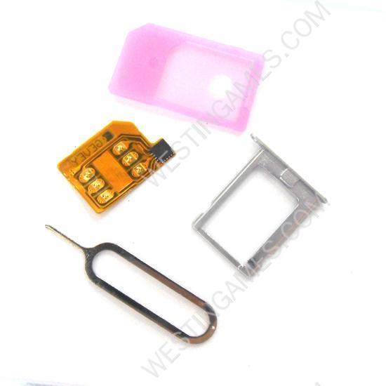 NEW Gevey SIM Card Decoder No 112 for Iphone 4 4G with Metal Sim tray 02