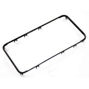 Black front lcd/Assembly Bezel frame w/ 3M Sticker Repalcement for iPhone 4 4G (AT&T GSM)