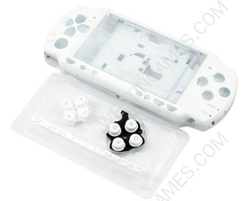 Full Housing Shell Case Spare Part White for PSP 2000/Slim