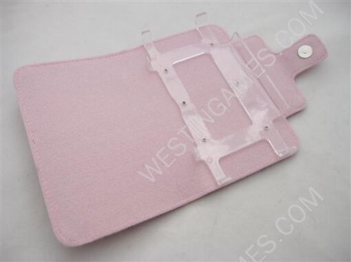 Colored Leather Case With Stand Pink for NDSi XL/LL - Image 2