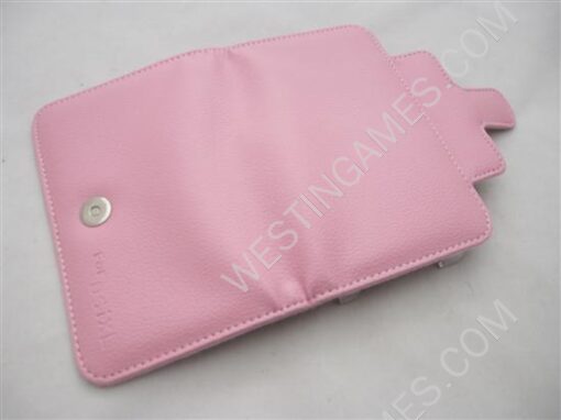 Colored Leather Case With Stand Pink for NDSi XL/LL - Image 3