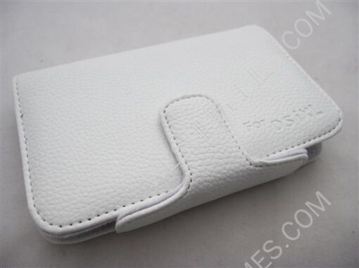 Colored Leather Case With Stand White for NDSi XL/LL